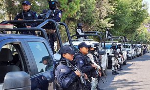 Mando coordinado despliega más de 100 policías en Zacatelco