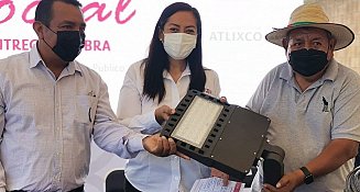Ariadna Ayala continúa haciendo obras para mejorar el desarrollo de los atlixquenses