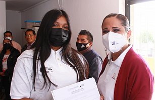 Entrega ITEA 58 certificados a personas de Xalostoc, Huamantla y Zitlaltepec