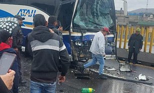 Accidente en la México-Puebla deja varios heridos