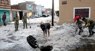 Intensas lluvias en Puebla no dejan heridos; destaca el alcalde labor de equipos de emergencia