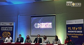 Anuncian el V Congreso Deportium Puebla 2022