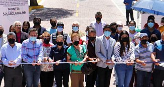 Ayuntamiento de San Pedro Cholula entregó el proyecto de pavimentación de la Calle Lago de Texcoco 
