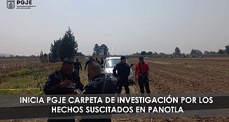 Inicia PGJE carpeta de investigación por los hechos suscitados en Panotla