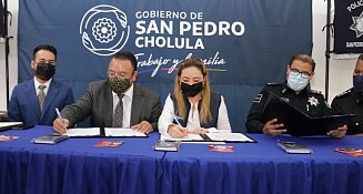 Ayuntamiento de San Pedro Cholula y Universidad Anglo Hispana Mexicana firman convenio de colaboración
