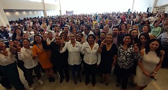 Apoyo a las mujeres de San Pedro Cholula compromiso de Roxana Luna