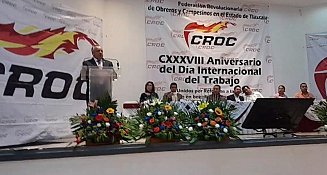 Llama CROC a generar condiciones dignas para trabajadores en Tlaxcala