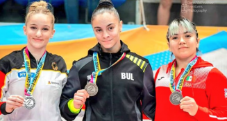 Alexa Moreno gana bronce en salto de caballo en Copa Mundial de Gimnasia Artística