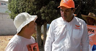 Juan Luis Hernández se compromete con el desarrollo social en Tetla