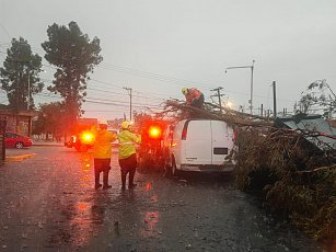 Ayuntamiento de Puebla implementa el "Operativo Acuario" tras fuertes lluvias