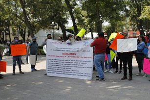 Docentes de Tetlanohcan exigen que no haya retardos en sus pagos salariales