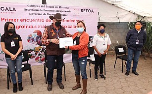En el estado de Tlaxcala Sefoa realiza encuentro de emprendedores del área agroindustrial