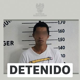 Detenido por presunto acoso en baños públicos de Portal Guerrero