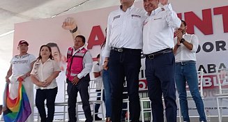 Armenta respalda a Armando Aguirre como candidato de la coalición PT-Morena para la alcaldía de Coronango