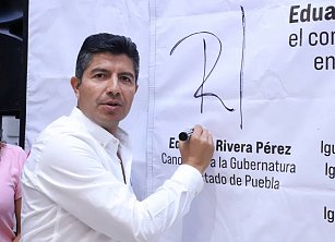 Candidatos de Mejor Rumbo para Puebla Firman Compromiso por la Igualdad y la Libertad
