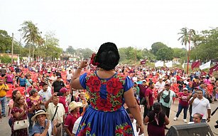 Balacera en cierre de campaña de la candidata Rosalinda López en Oaxaca 