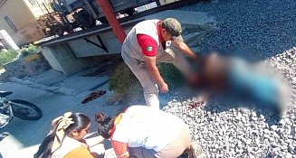 Brinda atención PC de Huamantla a persona arrollada por el tren