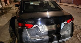 Policía de San Andrés Cholula; recuperó un automóvil con reporte de robo 