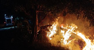 Cuidemos Atlixco, evita quema de pastizales para prevenir incendios forestales.