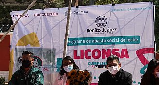 Municipio de Benito Juárez reinaugura lechería Liconsa