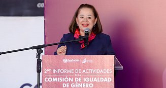 Rinde 2º Informe de Actividades Yvón Gutiérrez Vázquez, presidenta de la Comisión de Igualdad de Género 