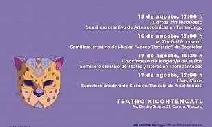 Muestran conocimientos escénicos Semilleros creativos de Tlaxcala
