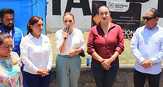 Ayuntamientos de Cuautlancingo, San Andrés y San Pedro Cholula se coordinaron para rehabilitar la ciclovía de Camino Real a Cholula 