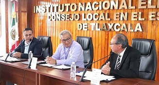 INE e ITE y SEPE-USET acuerdan el uso de planteles educativos como centros de votación para el 2 de junio en Tlaxcala