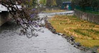 Jardines del Parque Hídrico de Tlaxcala, bajo riesgo de inundación