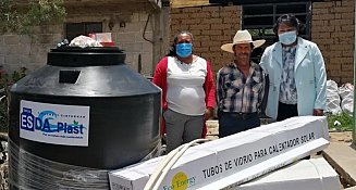 DIF de Amaxac de Guerrero entrega apoyo de Cocinas Rurales