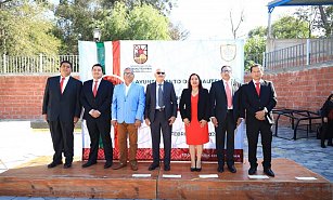 Ayuntamiento de Chiautempan conmemora el Día de la Bandera