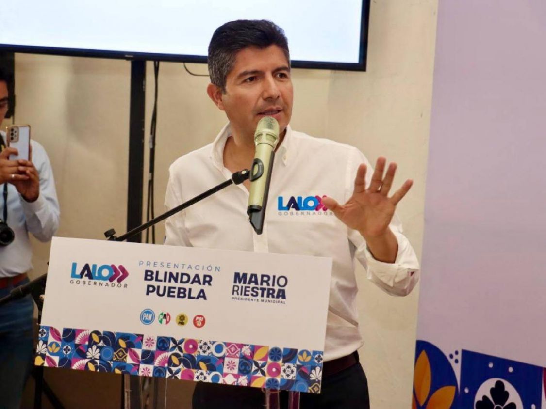 Eduardo Rivera presenta programa "Blindar Puebla" para mejorar la seguridad en la zona metropolitana y municipios