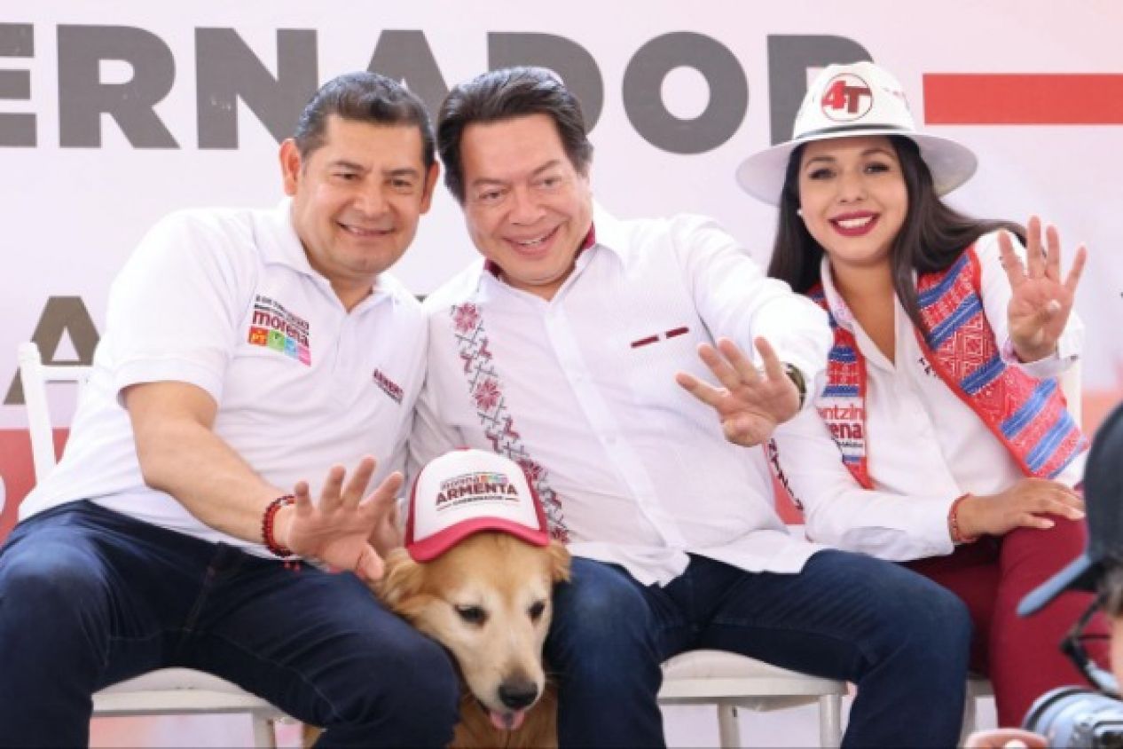 Desde Puebla, Mario Delgado afirma que no habrá voto diferenciado para Morena