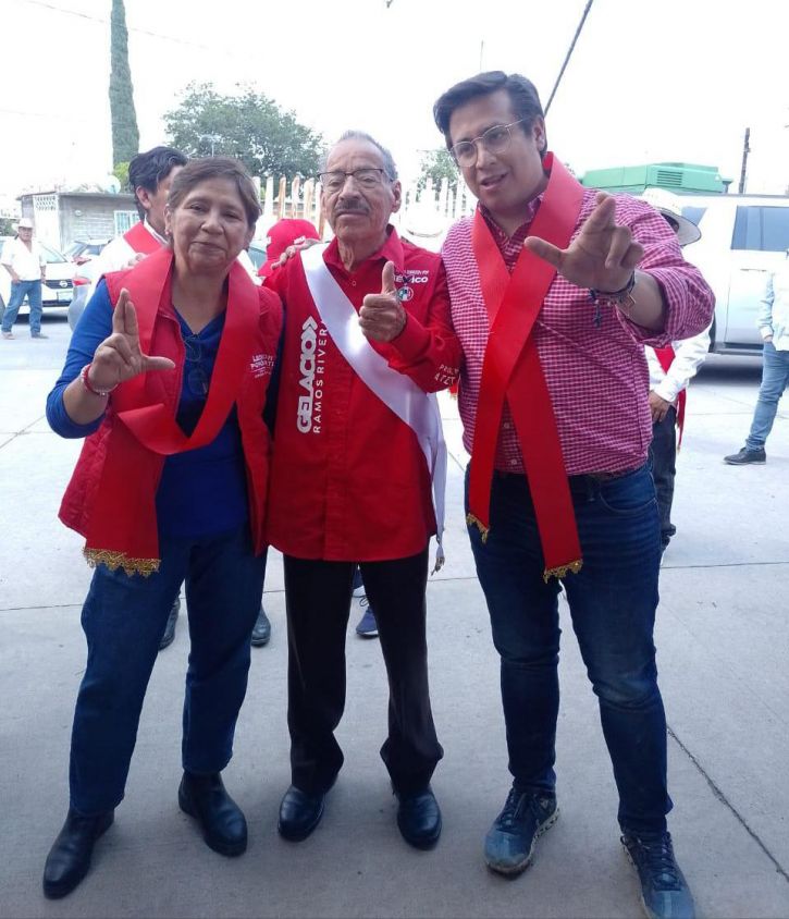 Leonor Popócatl y Eduardo Rivera recorren Atlixco