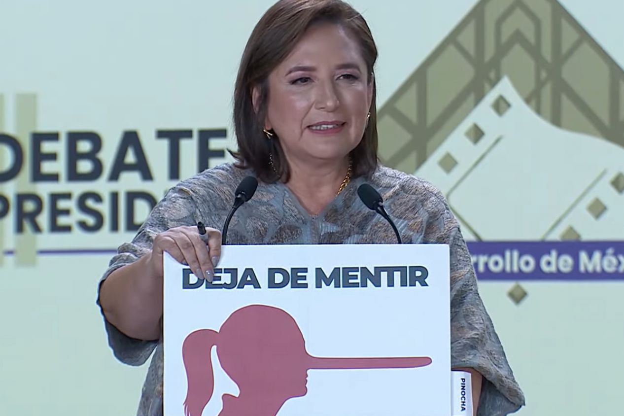 Gálvez llama “narco candidata” a Sheinbaum