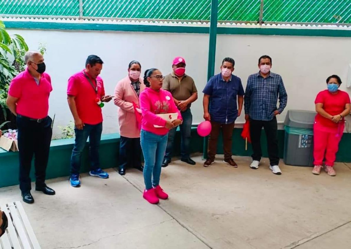 Promueve candidata al SNTSS construcción de Hospital General en zona sur de Tlaxcala