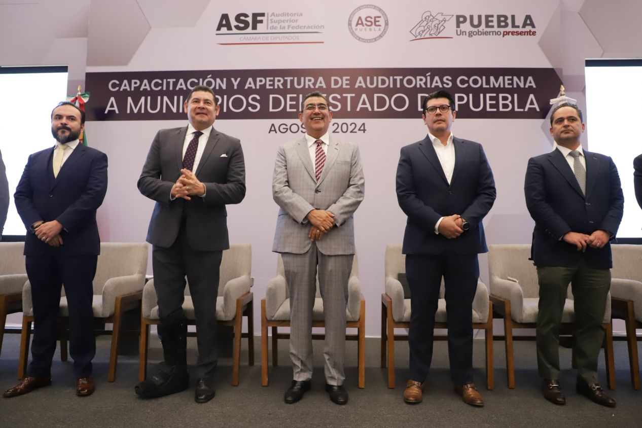 Sergio Salomón y Alejandro Armenta