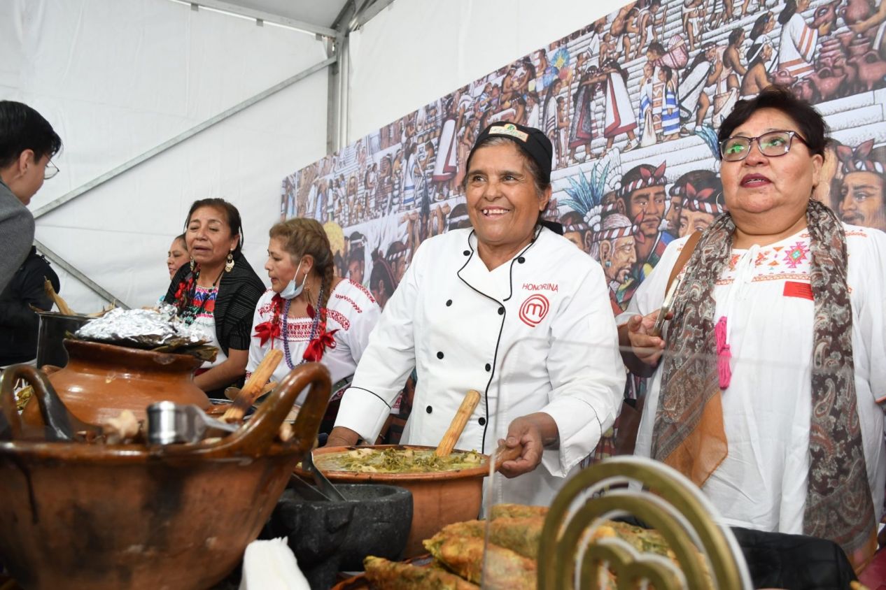 Gastronomía tlaxcalteca protagoniza muestra Tlaxcala Eterna en el Senado