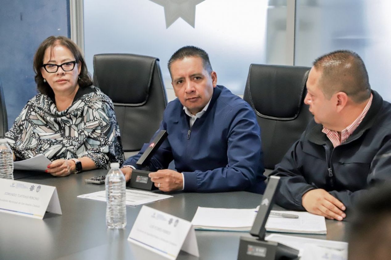 Para abatir la impunidad en San Andrés Cholula prevalece Mesa de Seguridad y Justicia