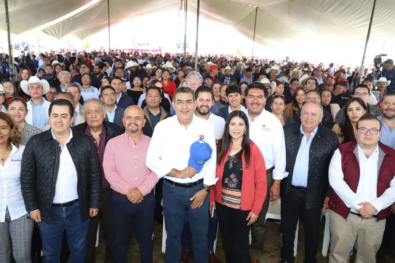 Sergio Salomón en Chignahuapan