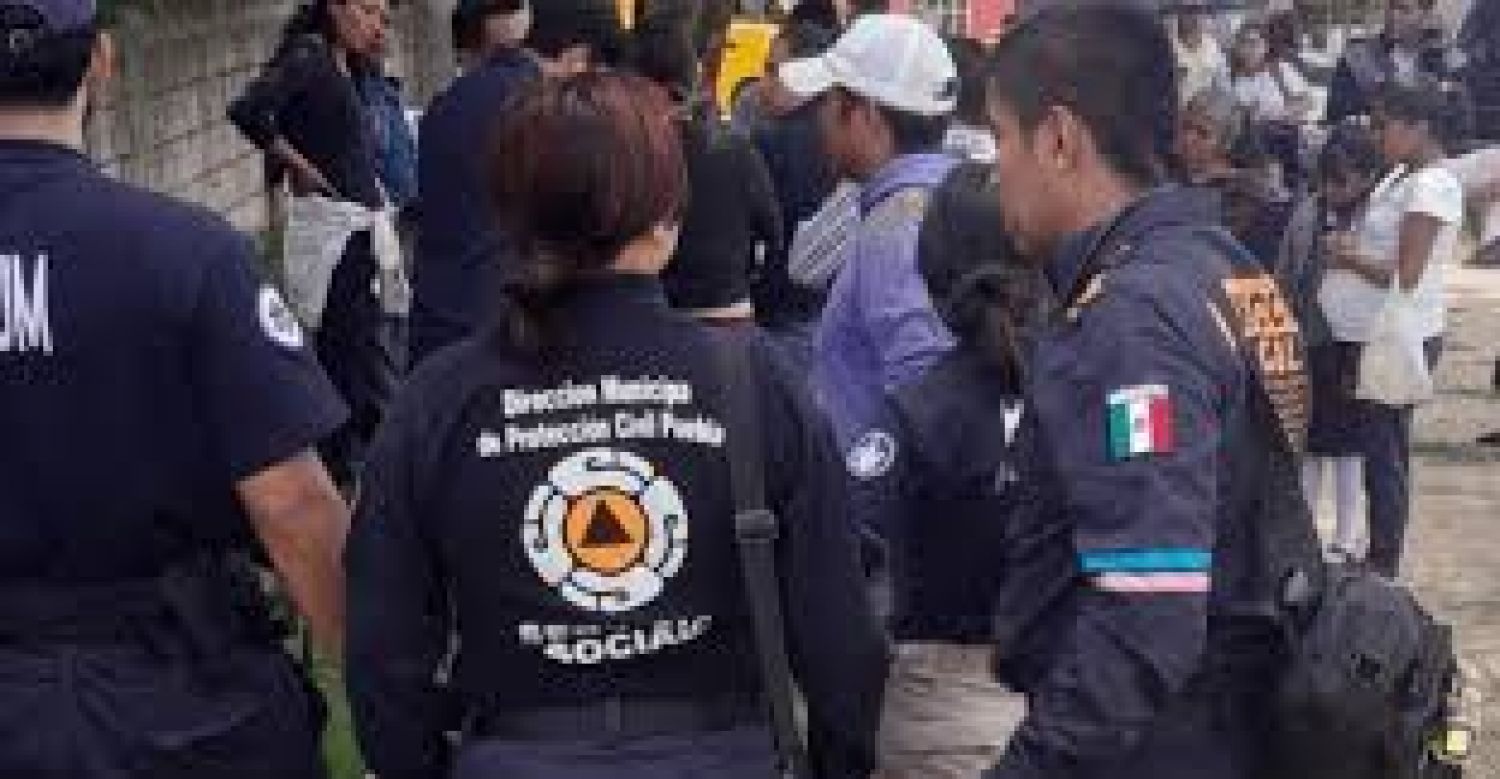 Accidente en Puebla deja 8 menores lesionados; fallo mecánico en transporte escolar