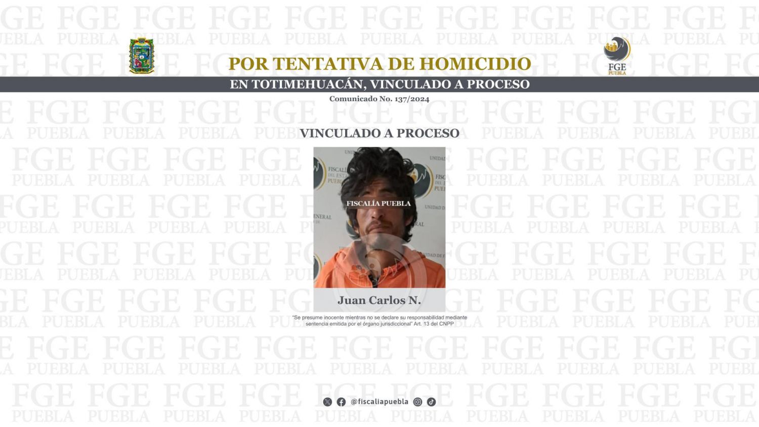 Juan Carlos N. detenido