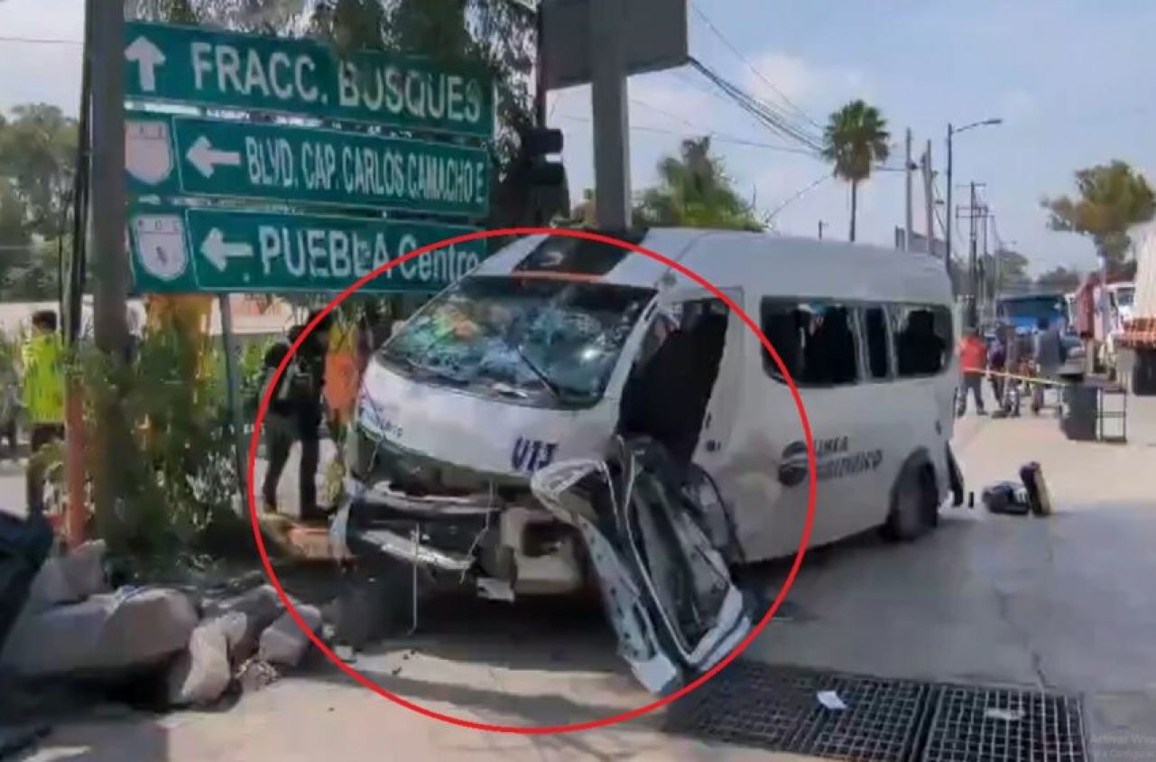 Accidente en Periférico Ecológico deja 15 personas lesionadas