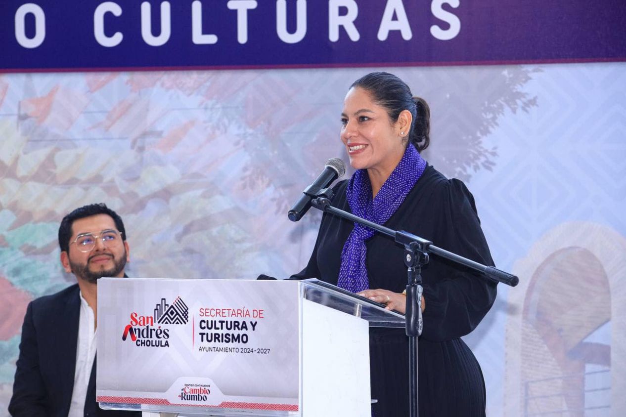 San Andrés Cholula brilla en el Aeropuerto Internacional de Puebla con su riqueza cultural