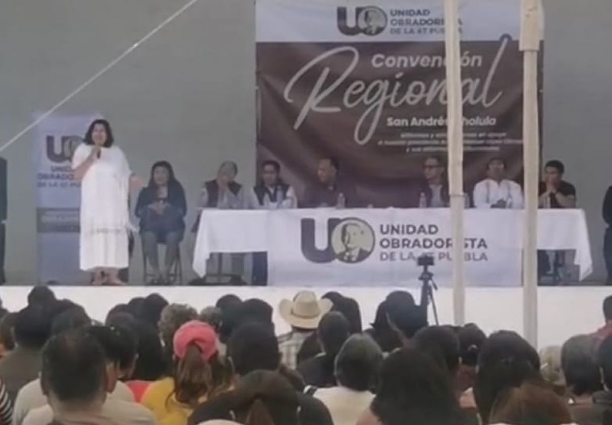 Convención Regional en Apoyo a la 4T en San Andrés Cholula