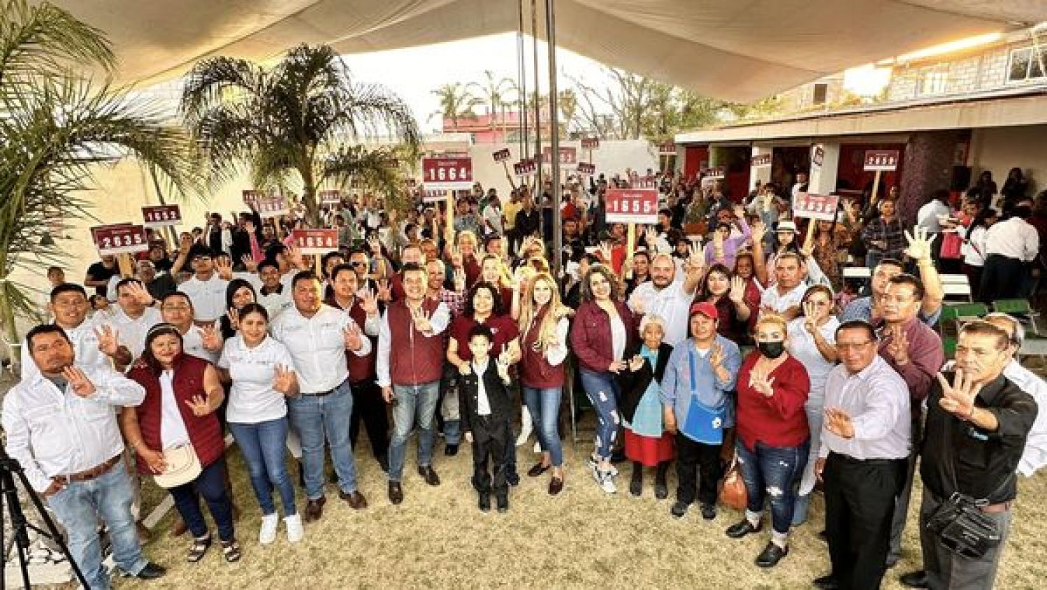 Omar Pérez toma protesta a comités de la defensa de la 4T San Andrés Cholula