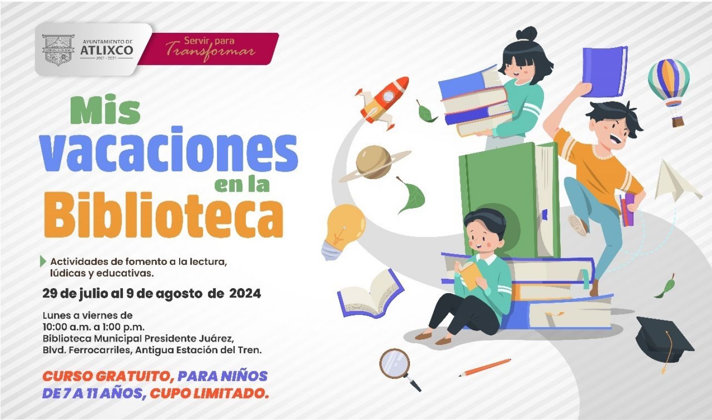 Mis vacaciones en la biblioteca
