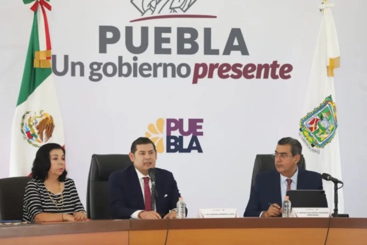 Gobernadores Sergio Salomón Céspedes y Alejandro Armenta buscarán inversión histórica