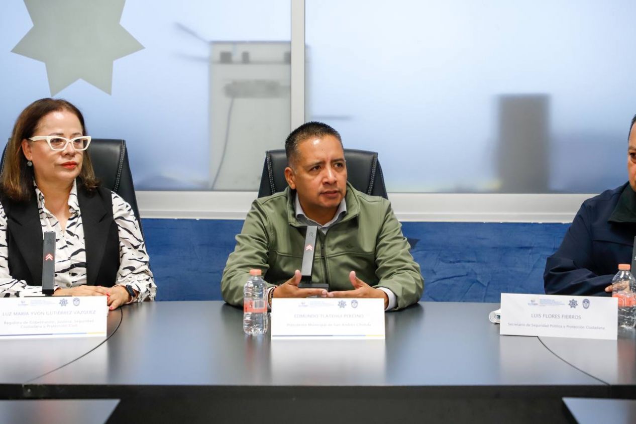 Encabeza Mundo Tlatehui Mesa Semanal de Seguridad y Justicia