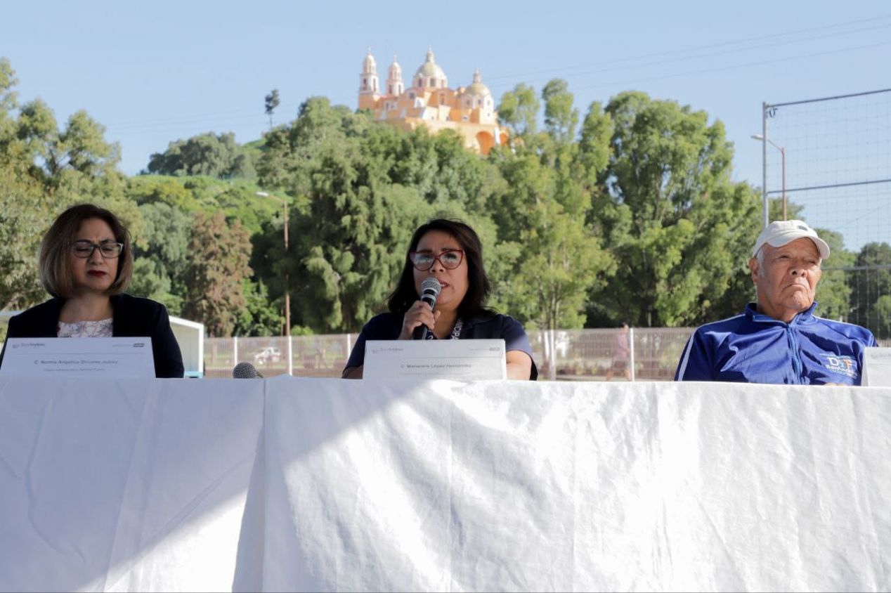 San Andrés Cholula se prepara para los XXIX Juegos Estatales Deportivos y Culturales de las Personas Adultas Mayores
